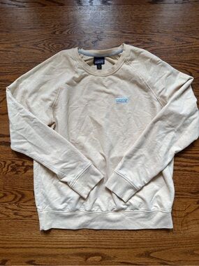Patagonia Cream Crewneck Sweater